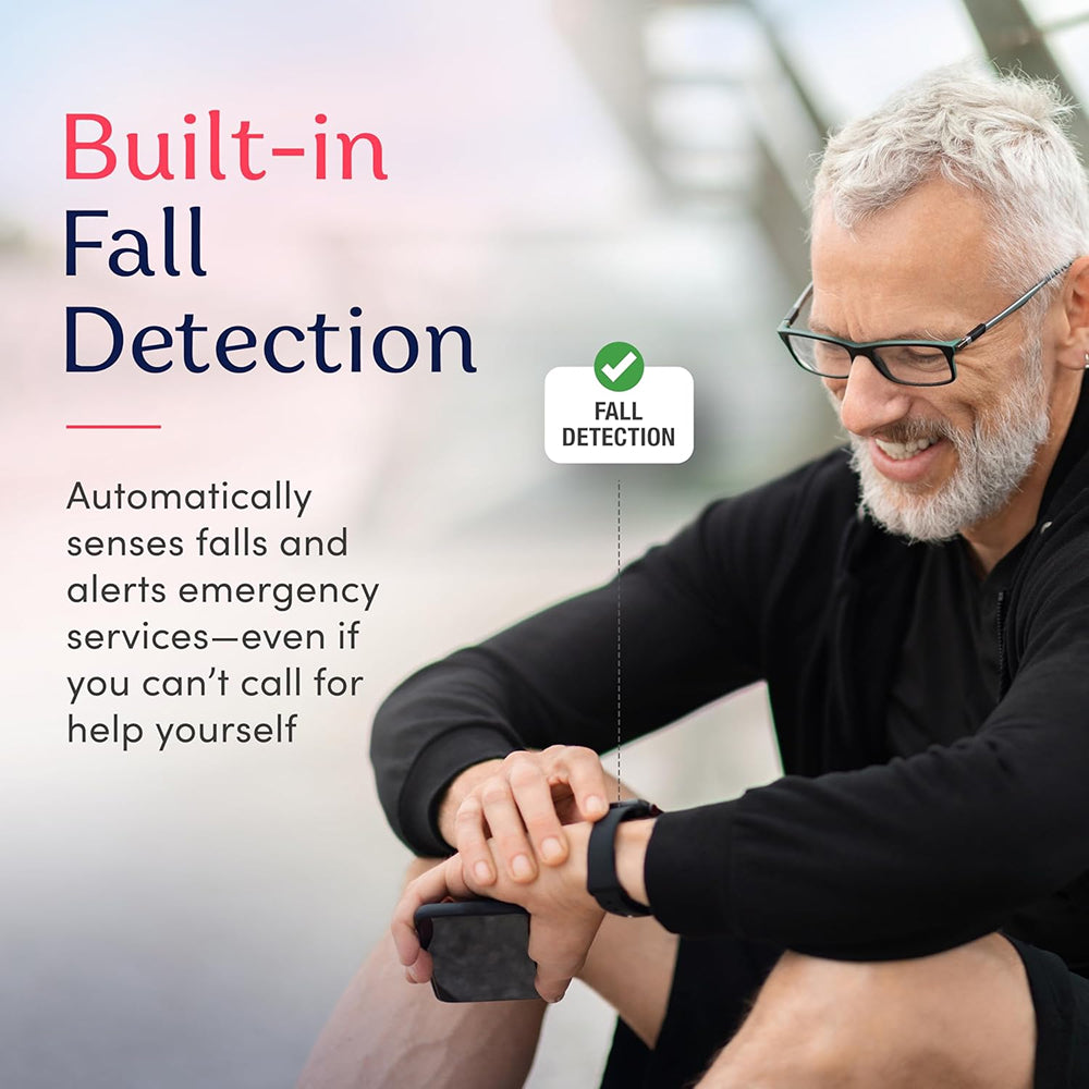Best Smartwatch with Fall Detection & GPS Tracking | Watliqox V3