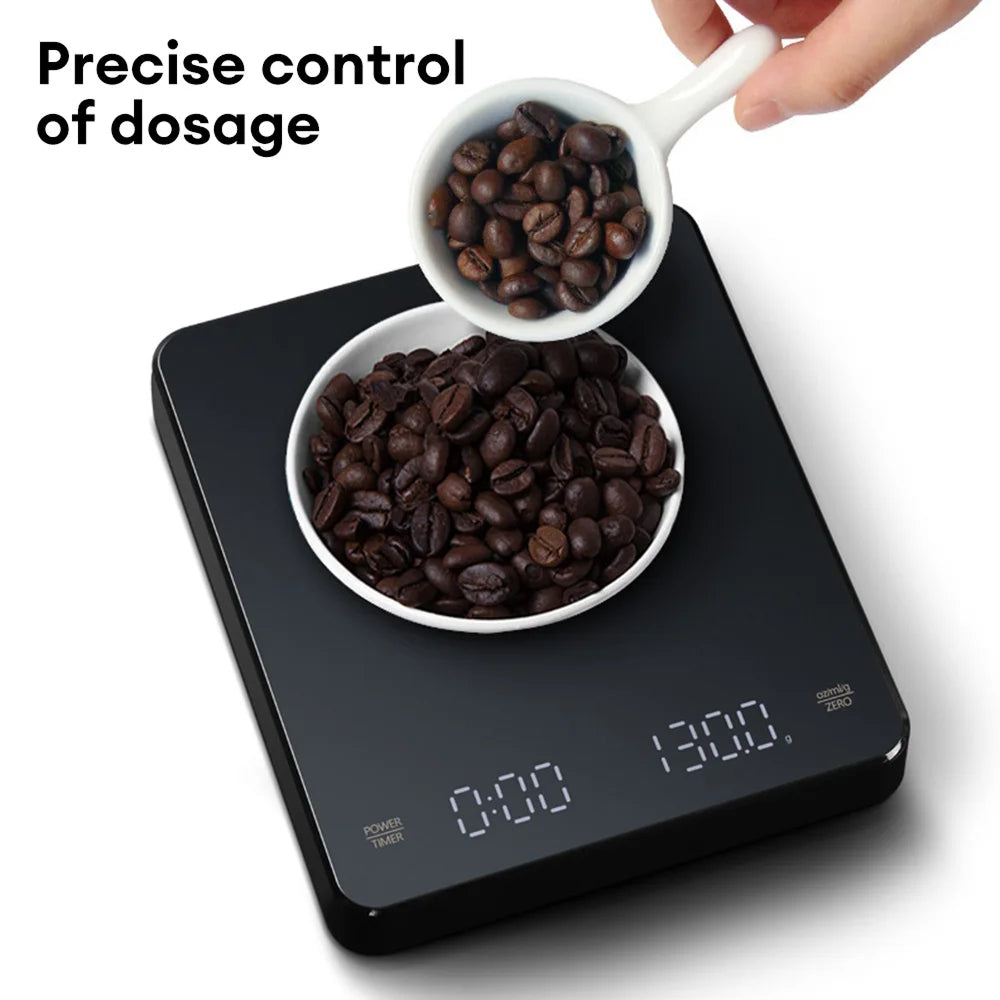 Scalixuz Kitchen Scale with Timer & 0.1g Precision