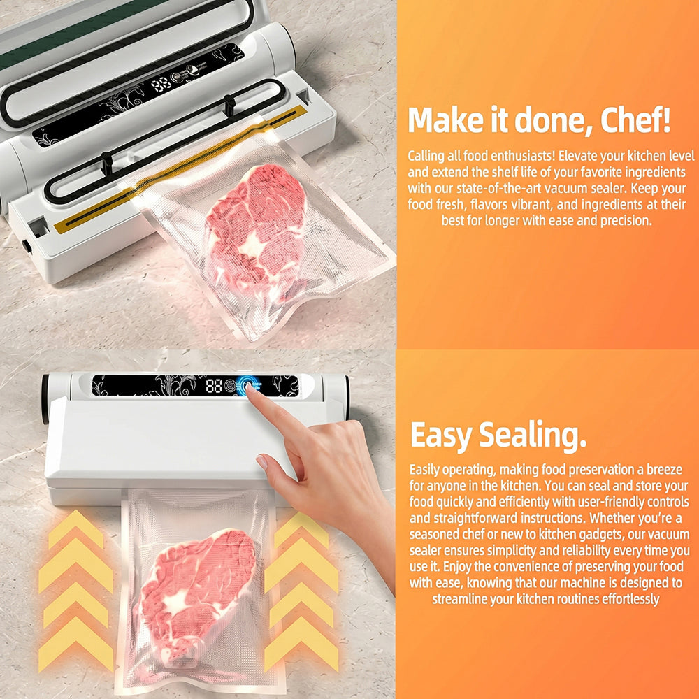 Sealixmes Automatic Vacuum Sealer Food Preservation Machine