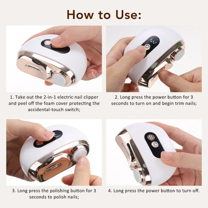 Nailixos Electric Nail Clipper