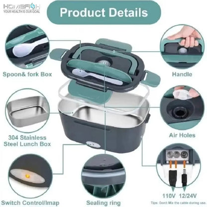 HotyMeal Electric Bento Lunch Box