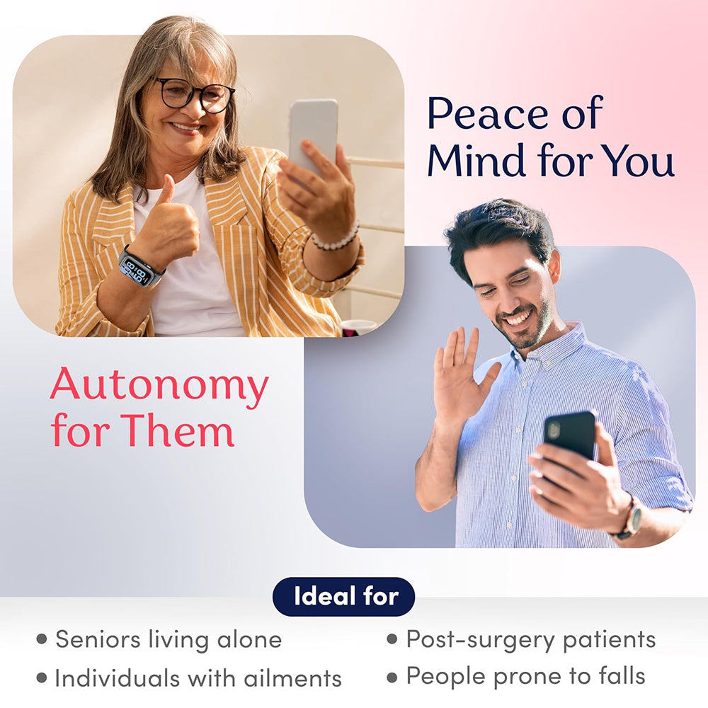 Best Smartwatch with Fall Detection & GPS Tracking | Watliqox V3