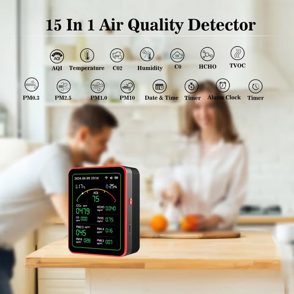 AirzGuard Portable Air Quality Monitor