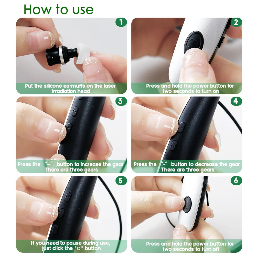 Aurabemer Red Light Therapy for Ears