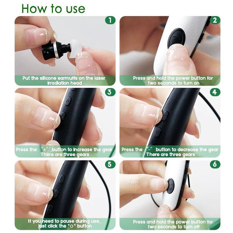 Aurabemer Red Light Therapy for Ears