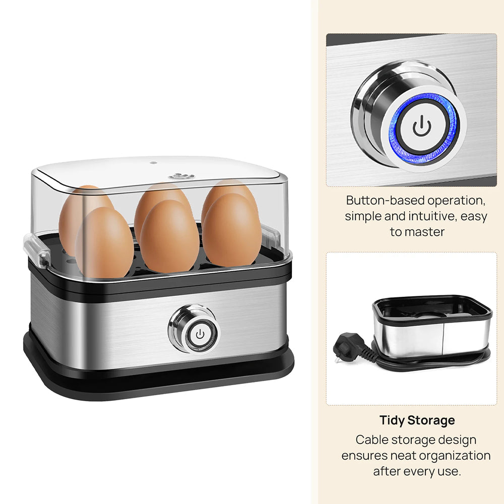 Eggoraly Egg Cooker and Food Steamer