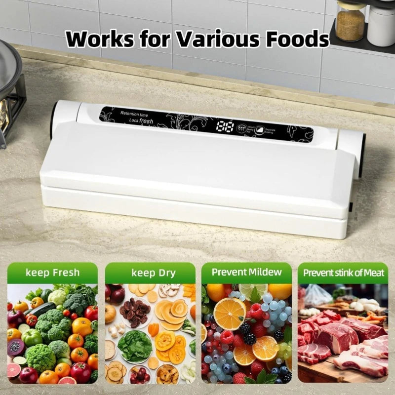 Sealixmes Automatic Vacuum Sealer Food Preservation Machine