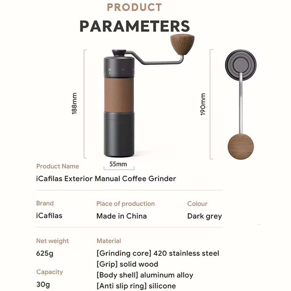 BeanMilli Manual Coffee Grinder