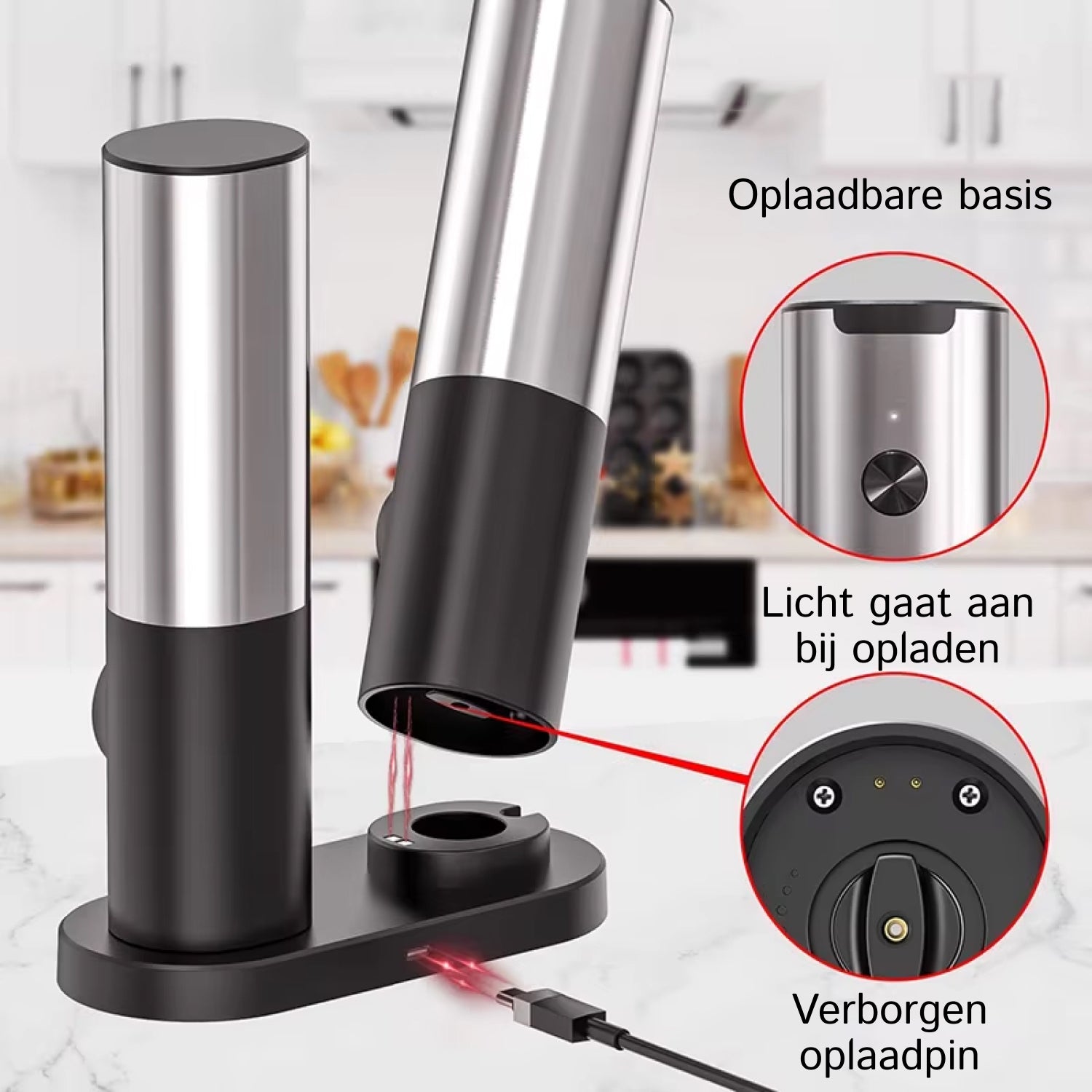 CoFlavet Elektrische Pepermolen