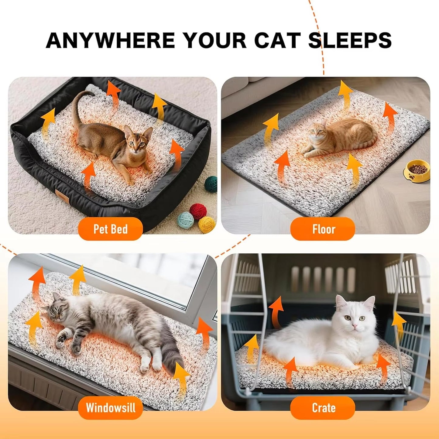 CozixCat Self Warming Cat Bed