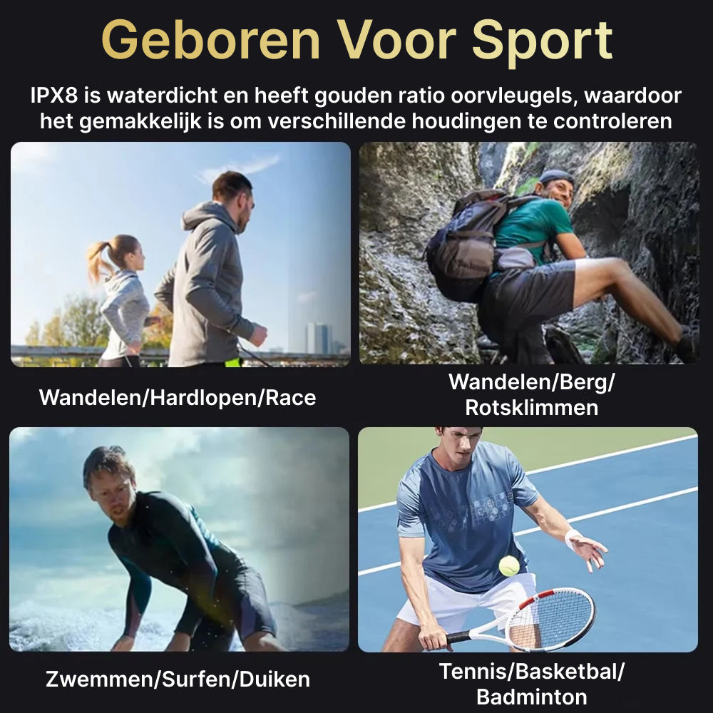 Cranovib V2 Oortjes Voor Zwemmen