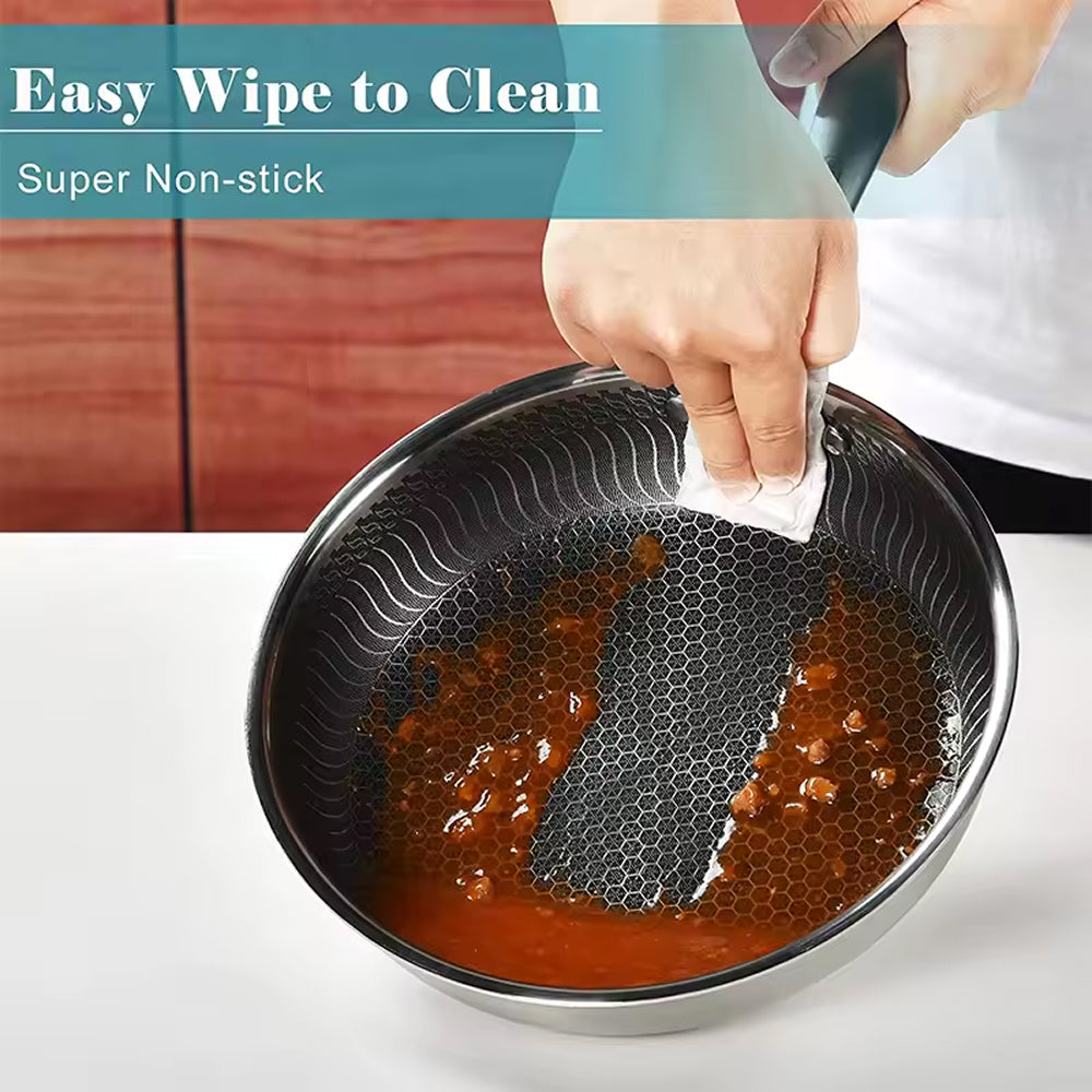 CrisFryna Stainless Steel Pan