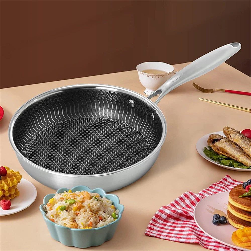 CrisFryna Stainless Steel Pan