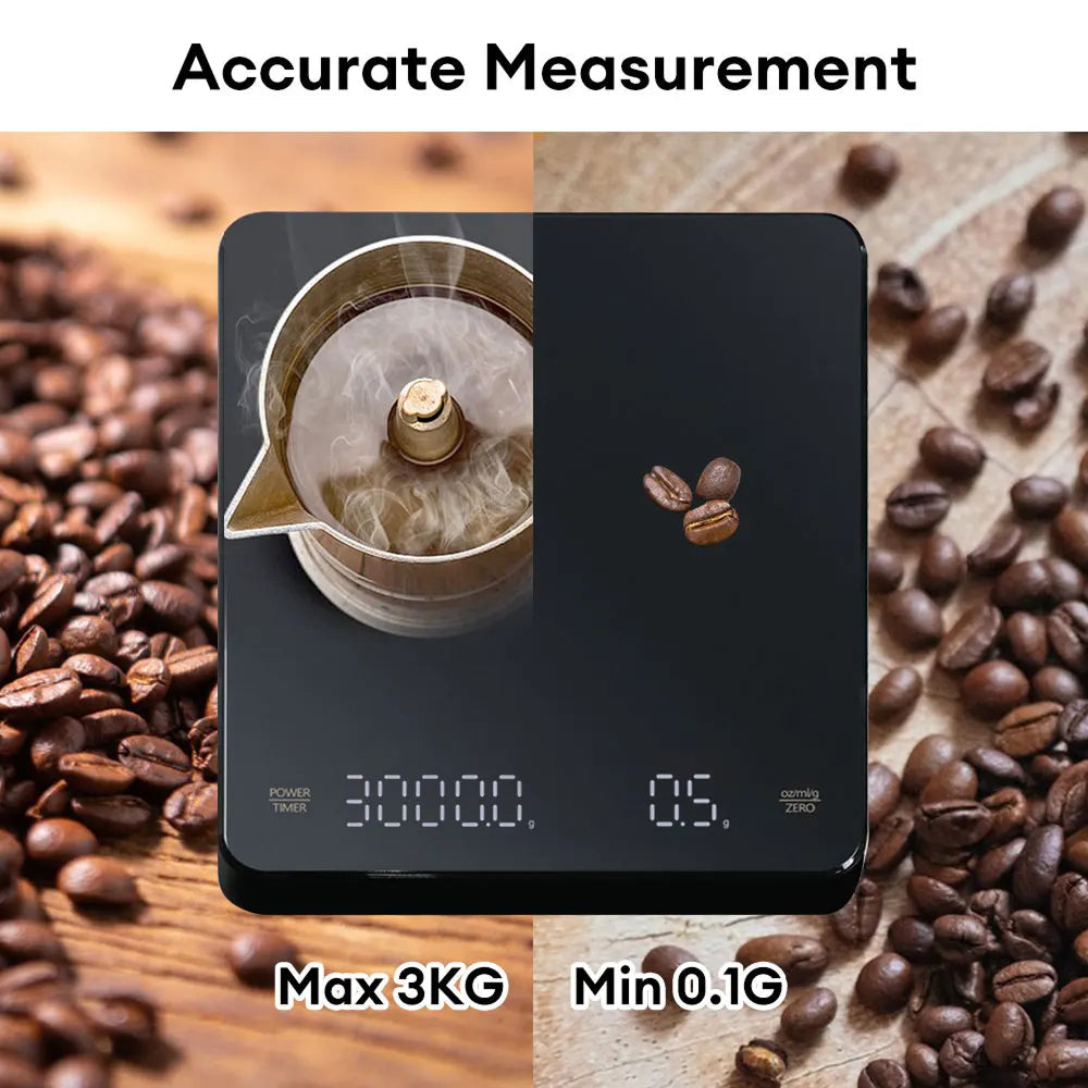 Scalixuz Kitchen Scale with Timer & 0.1g Precision