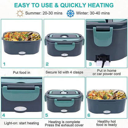 HotyMeal Electric Bento Lunch Box