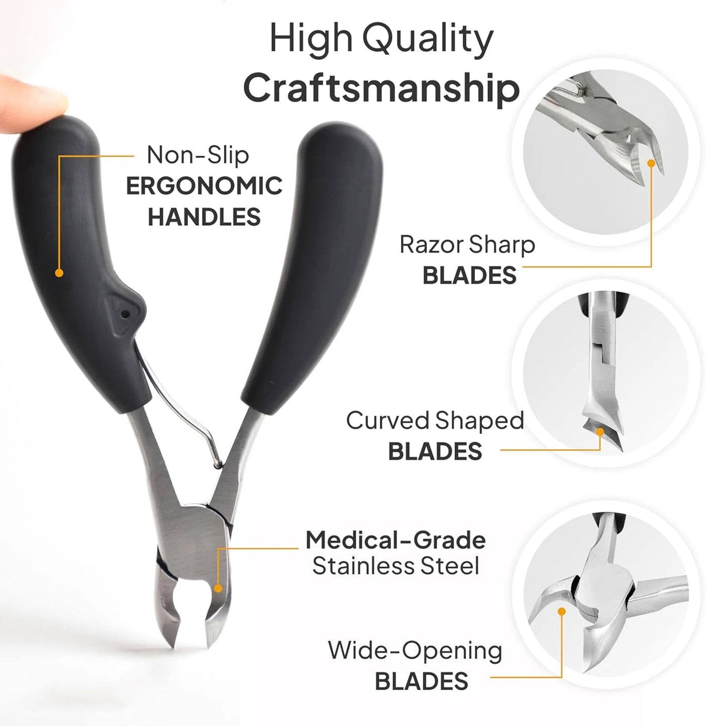 HardaTrim Heavy Duty Nail Clipper