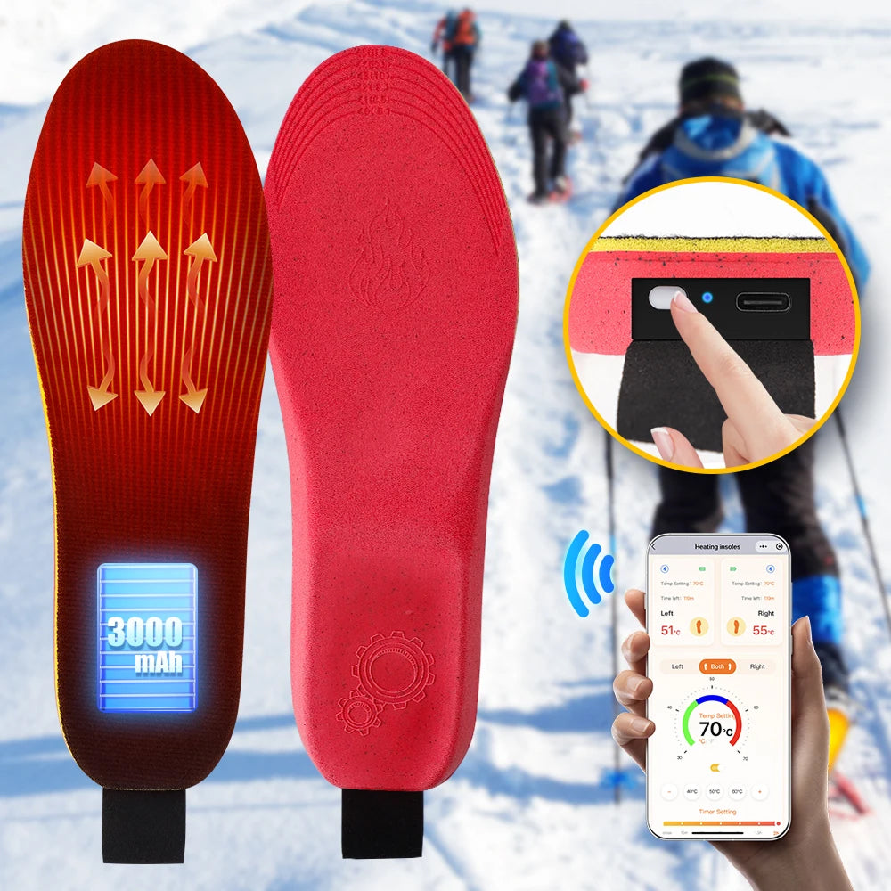 FireFootie Rechargeable Heated Insoles