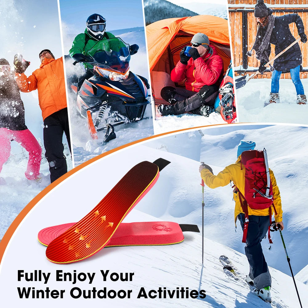 FireFootie Rechargeable Heated Insoles