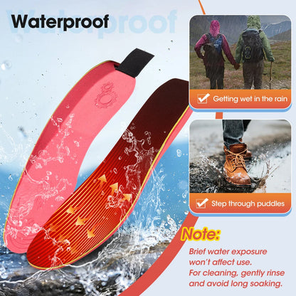 FireFootie Rechargeable Heated Insoles