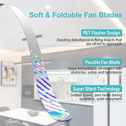FlyBreezo Fly Swatter Fan
