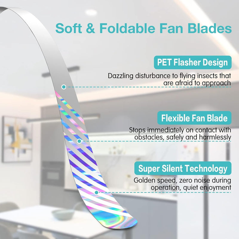 FlyBreezo Fly Swatter Fan
