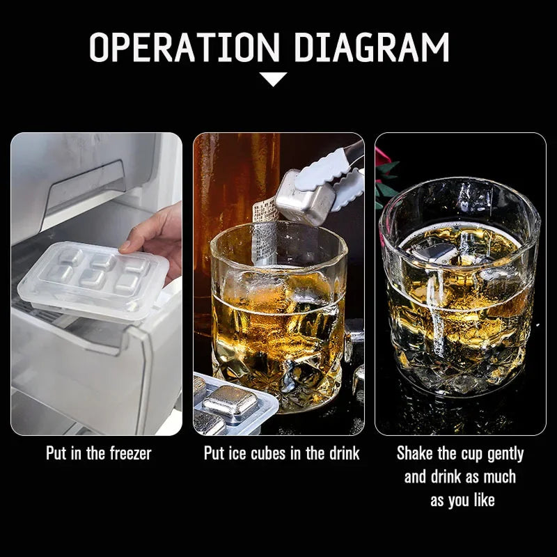 Frozemox Reusable Ice Cubes