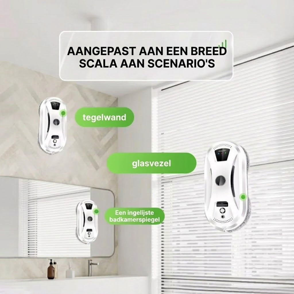 GlidePex Raamreinigingsrobot