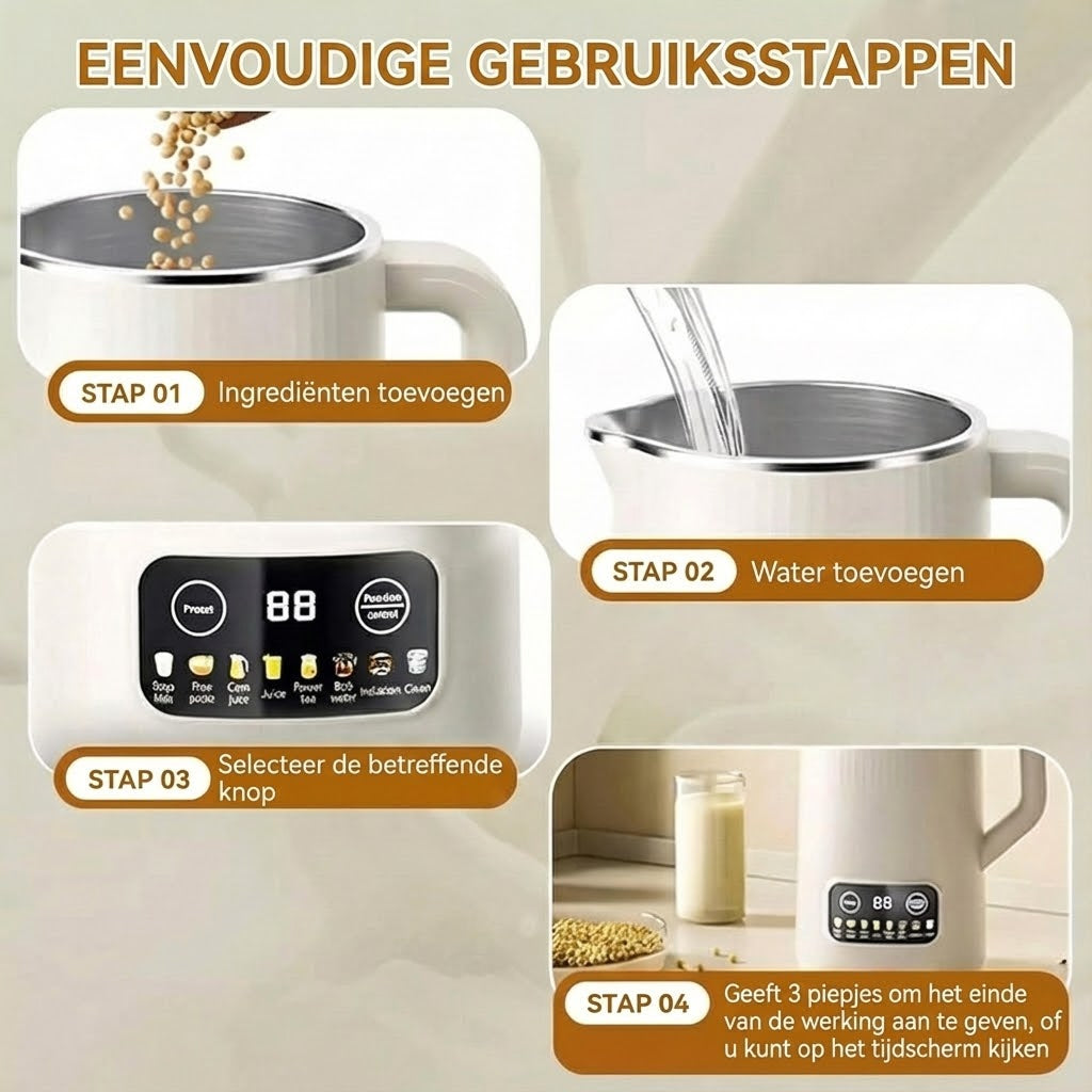 Nutebost Plantaardige Melk Maker