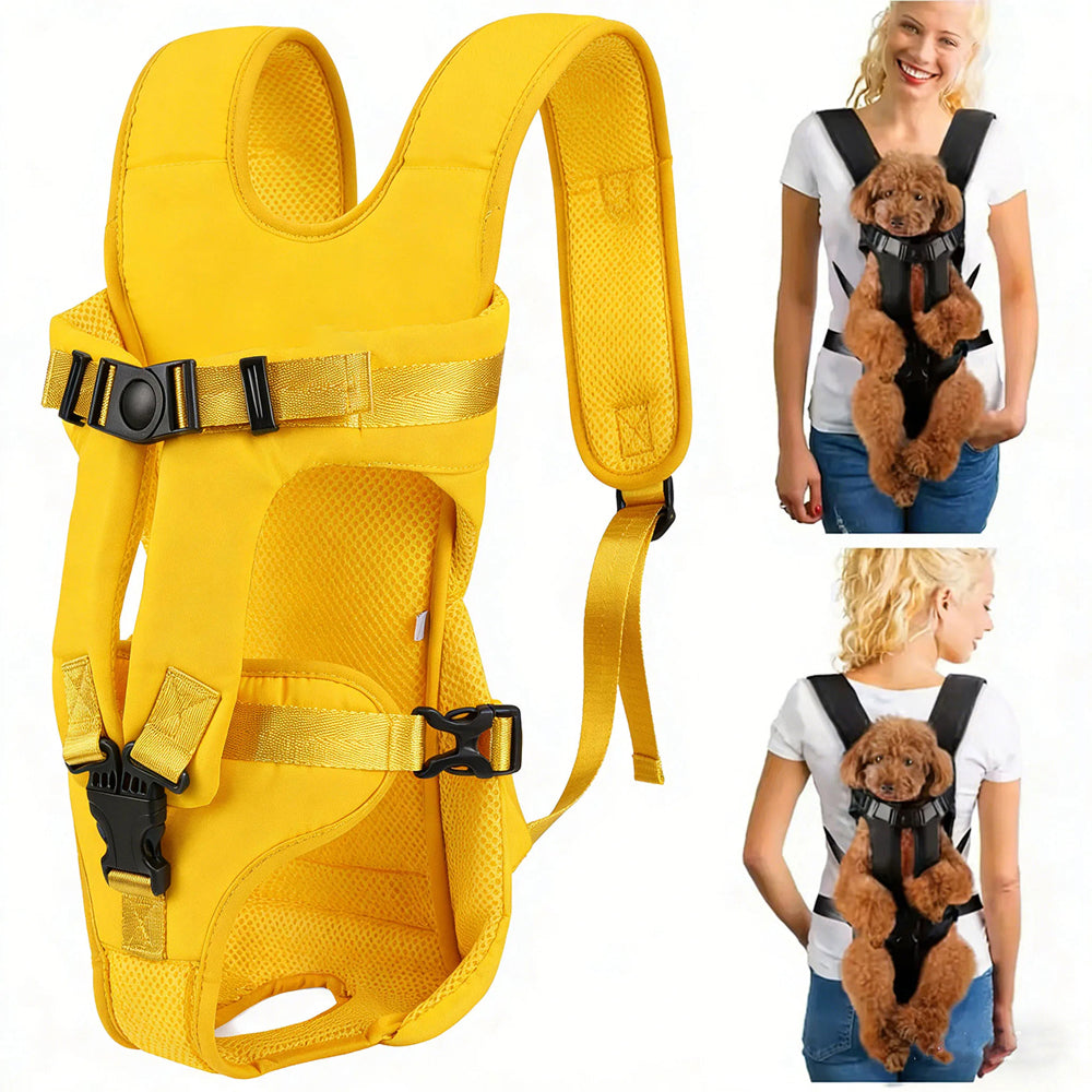 Ergonomic Hands-Free PawPackaf Dog Carrier Backpack for Travel & Hiking