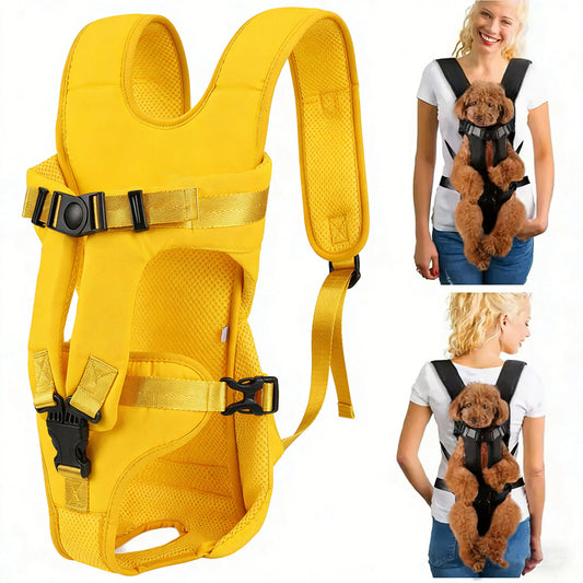 Ergonomic Hands-Free PawPackaf Dog Carrier Backpack for Travel & Hiking