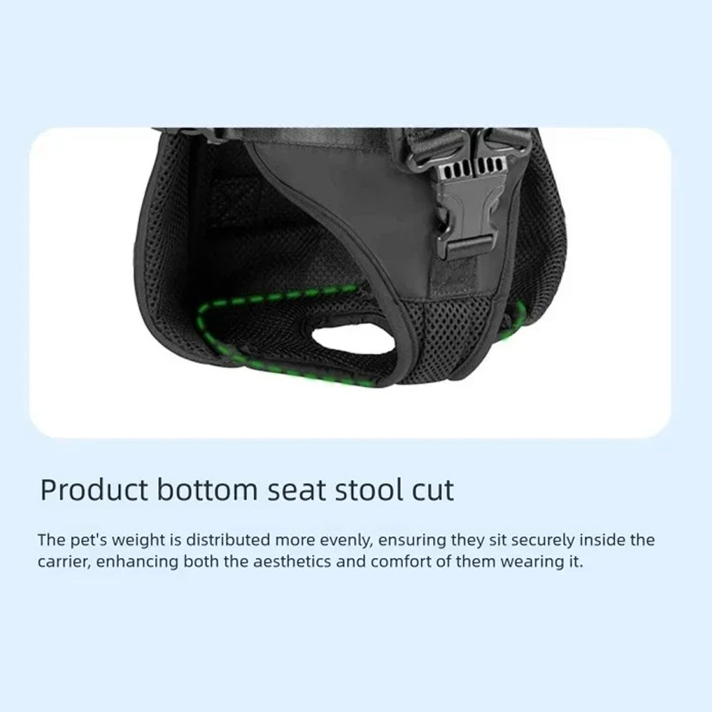Ergonomic Hands-Free PawPackaf Dog Carrier Backpack for Travel & Hiking