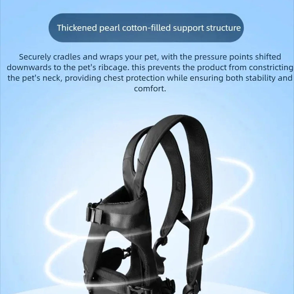 Ergonomic Hands-Free PawPackaf Dog Carrier Backpack for Travel & Hiking