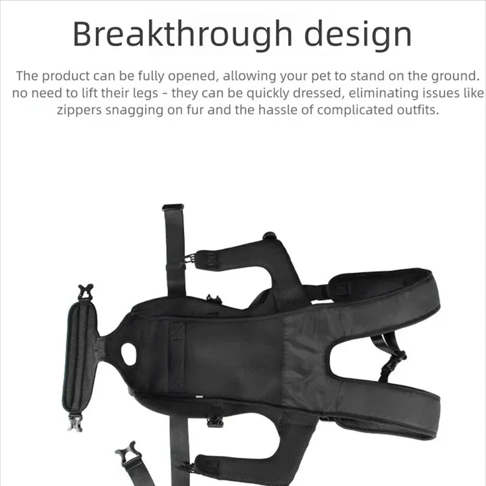 Ergonomic Hands-Free PawPackaf Dog Carrier Backpack for Travel & Hiking