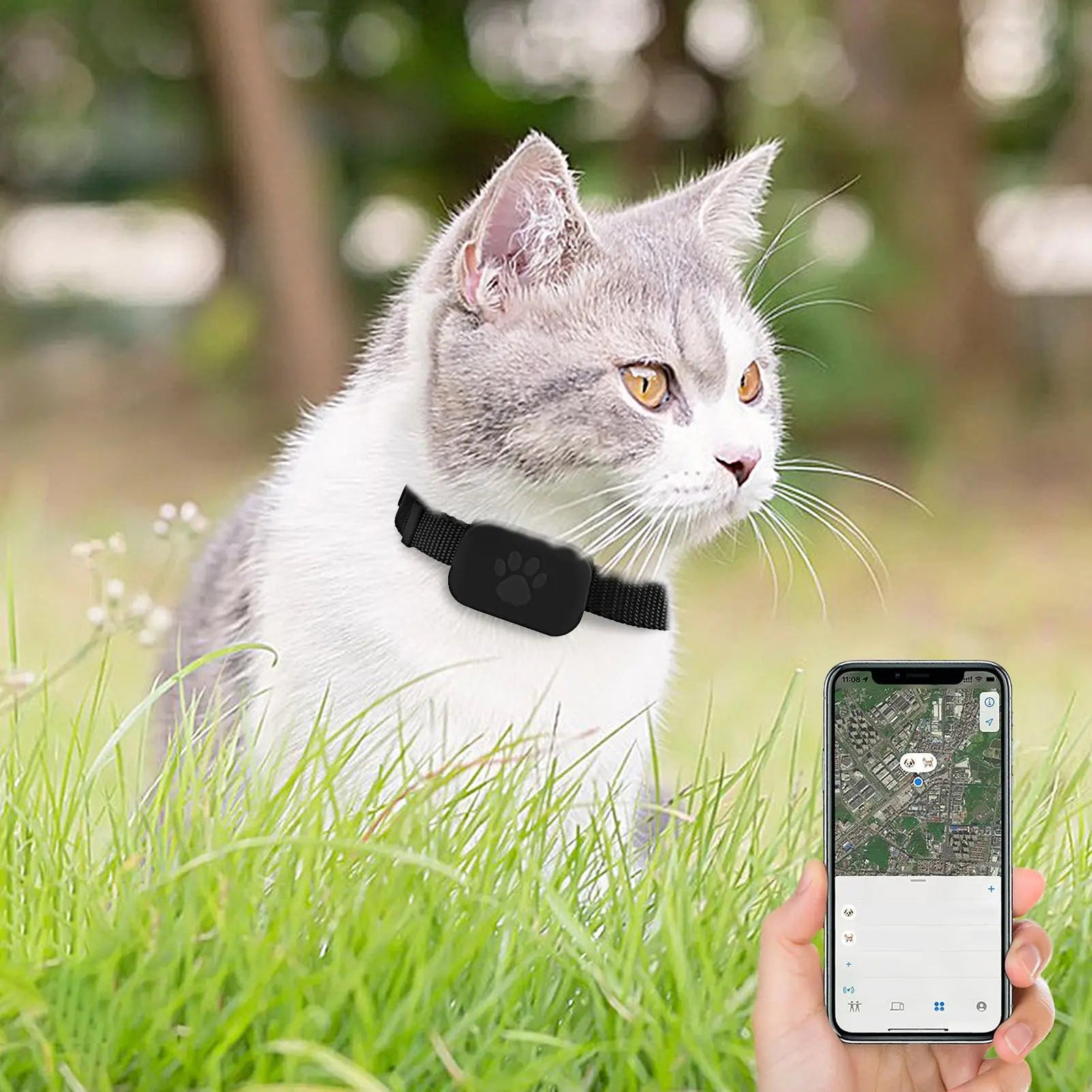 Pupramix Global Dog GPS Tracker with Apple Find My Network Integration