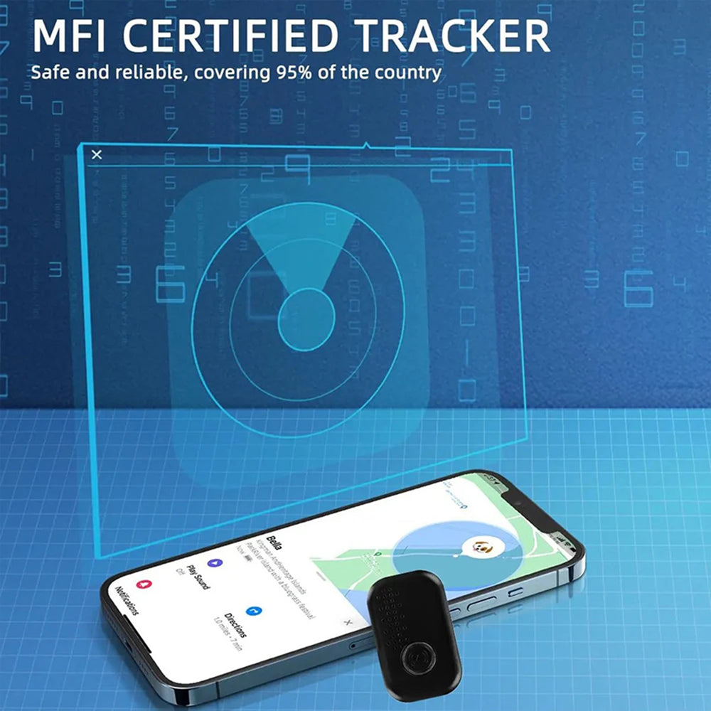 Pupramix Global Dog GPS Tracker with Apple Find My Network Integration