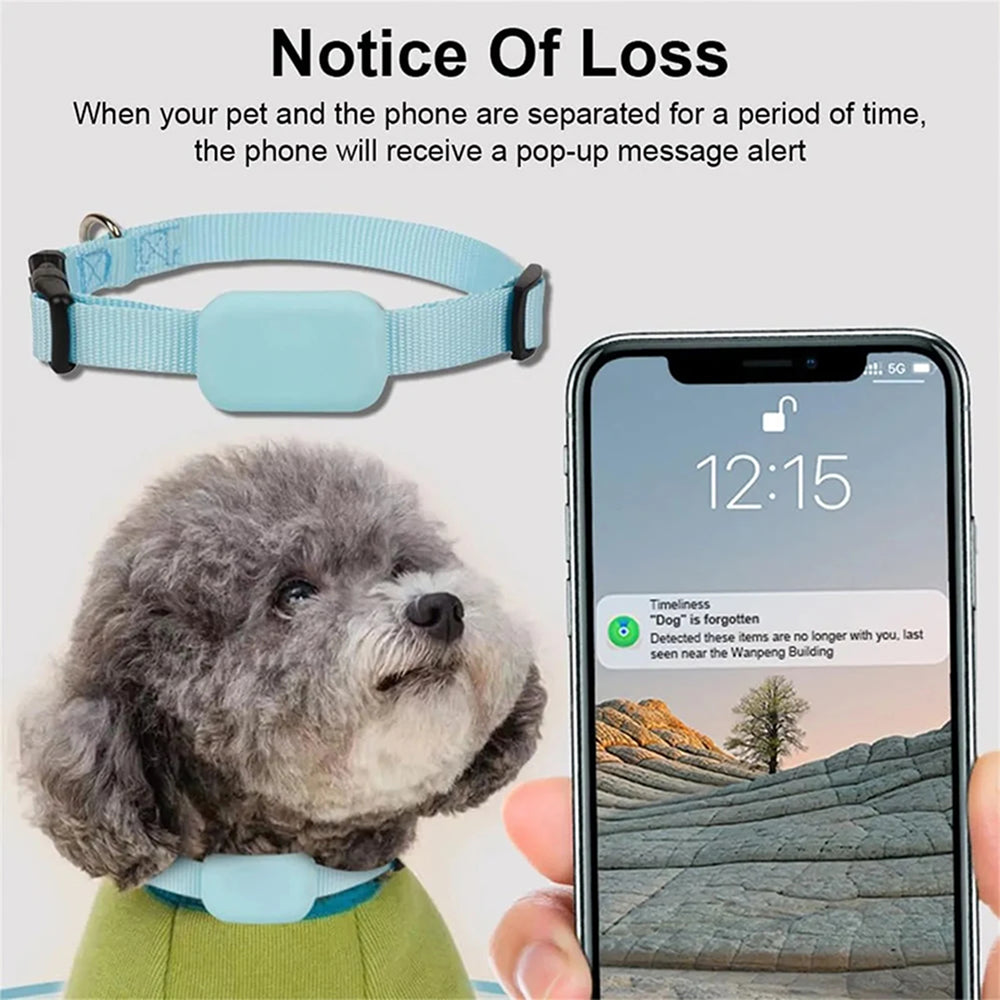 Pupramix Global Dog GPS Tracker with Apple Find My Network Integration