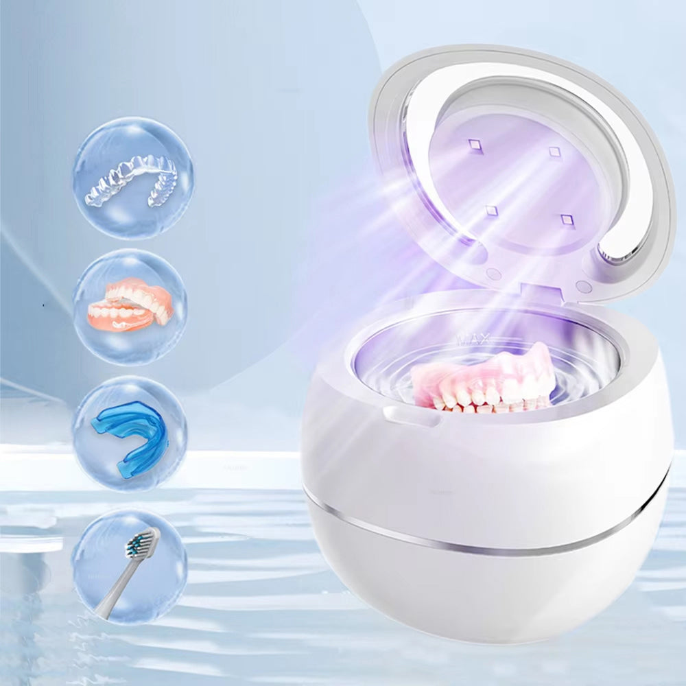 Ultraviolet Retainer Cleaner RexFresy Retainer Cleaner | 42kHz Ultrasonic | Dual UV Sterilization ...