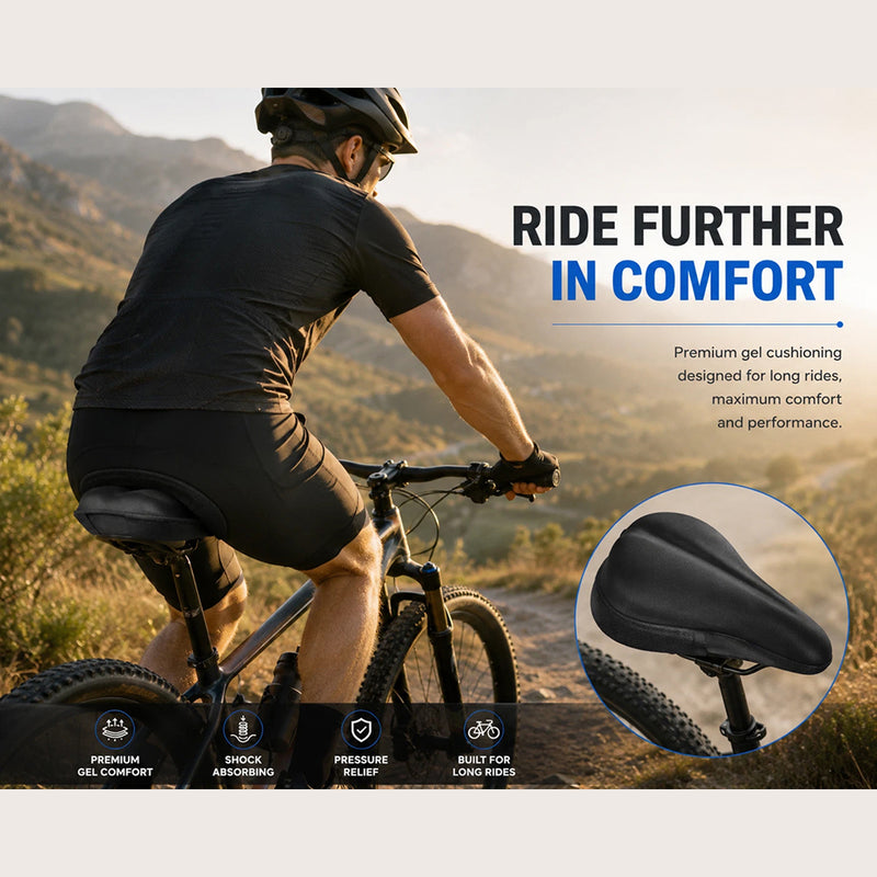 SeatFledy Gel Bike Seat Cover