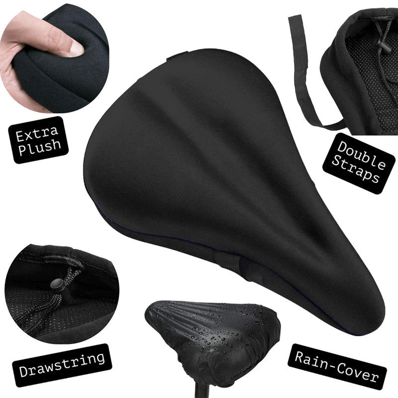 SeatFledy Gel Bike Seat Cover