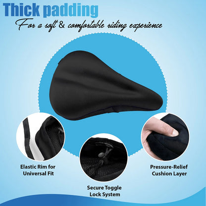 SeatFledy Gel Bike Seat Cover