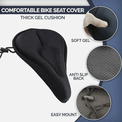 SeatFledy Gel Bike Seat Cover