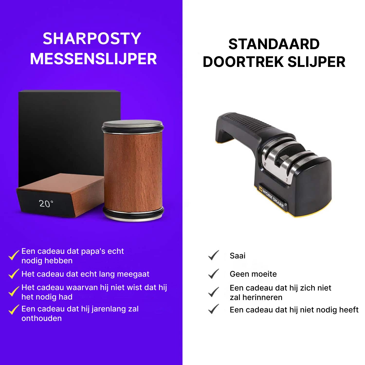 Sharposty Rollende Messenslijper