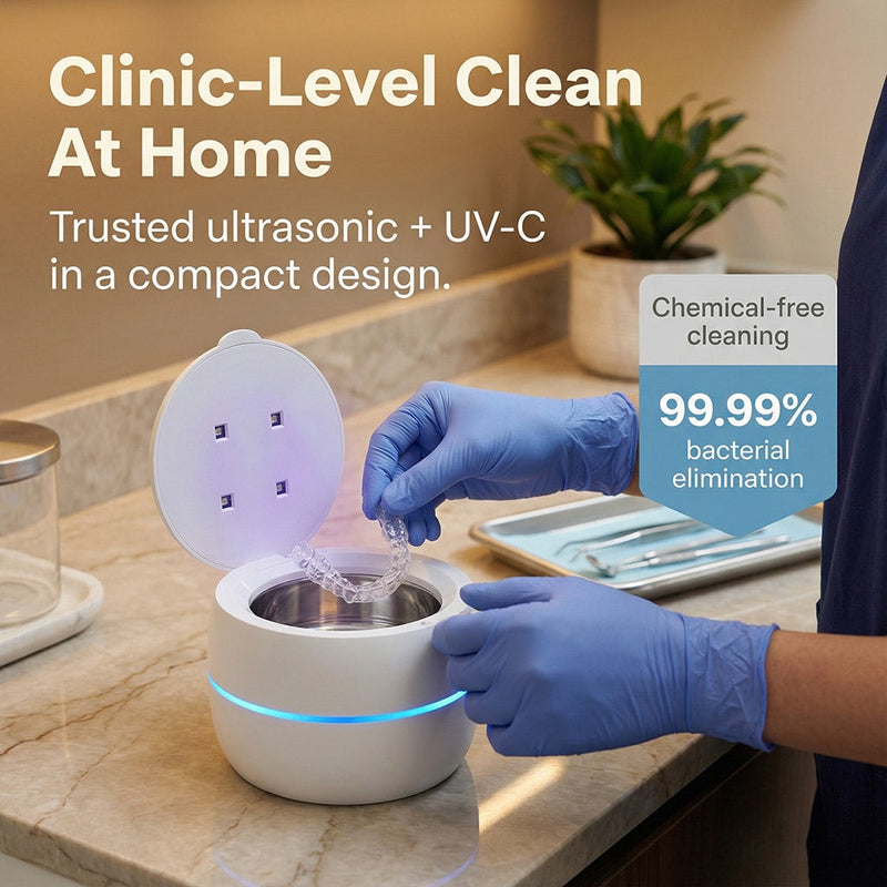 SoniMilix Ultrasonic Retainer Cleaner