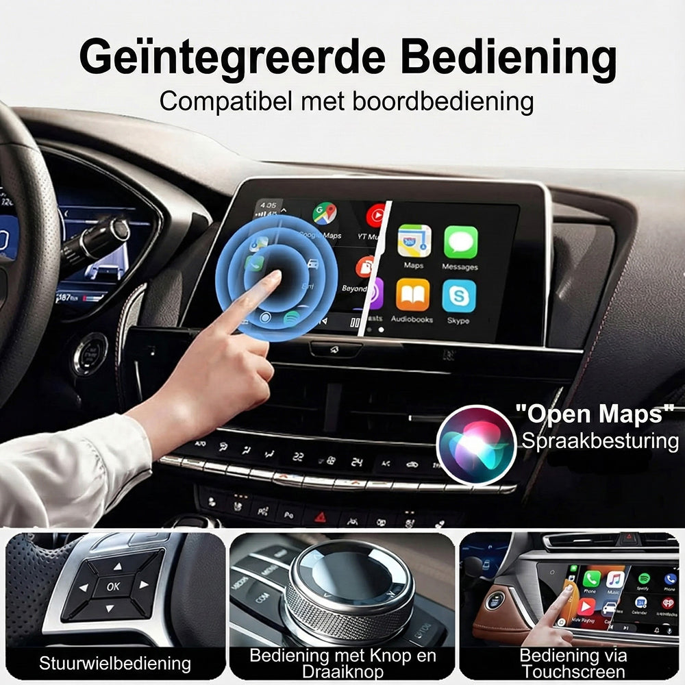 SyniRider Draadloze Carplay Adapter