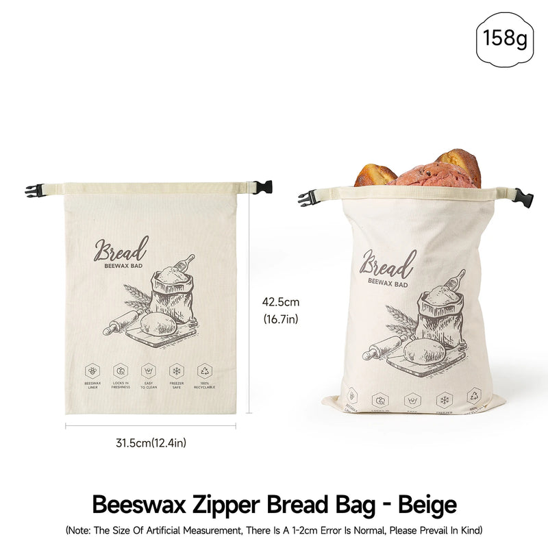 WaxLofet Beeswax Bread Bag