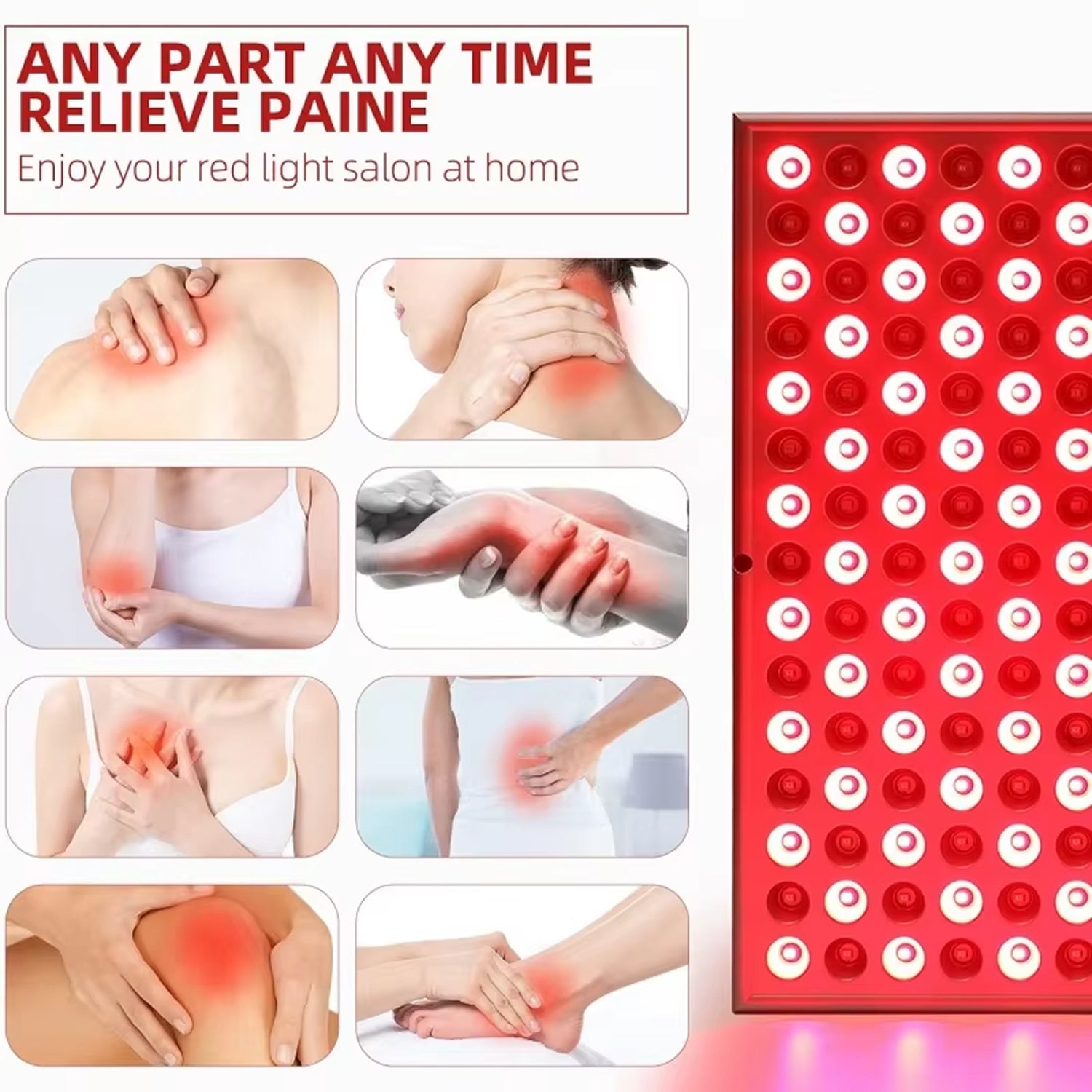 ZenixGlew Red Light Therapy Panel